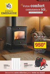 Catalogue Jardineries & Animaleries Espace Emeraude en cours à Lannilis et alentours, "Votre confort commence ici", 4 pages, 20/08/2025 - 13/09/2025