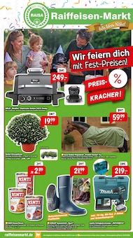Schuhe im aktuellen Raiffeisenmarkt Prospekt (Bremen) Schuhe im Raiffeisenmarkt Prospekt "Wir feiern dich mit Fest-Preisen!" mit 4 Seiten (Bremen)