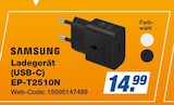 Ladegerät (USB-C) Angebote von SAMSUNG bei expert Mühlhausen für 14,99 €