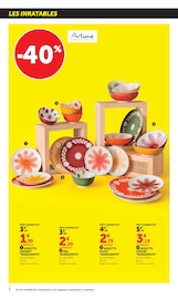 Promos Assiette dans le catalogue "La maison À PRIX BAS" de Super U Assiette en promo dans le catalogue Super U à la page 2