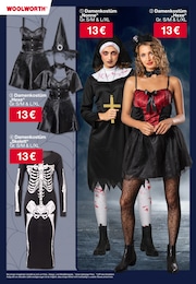 Woolworth Faschingskostüme im Prospekt 