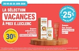 -25% Avantage immédiat avec la carte Gamme Sun Secure LABORATOIRE SVR à E.Leclerc dans Templeuve -25% Avantage immédiat avec la carte Gamme Sun Secure LABORATOIRE SVR à E.Leclerc dans Templeuve
