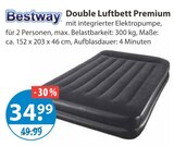 Double Luftbett Premium von Bestway im aktuellen V-Markt Prospekt für 34,99 €