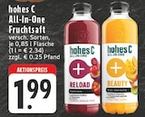 All-In-One Reload Fruchtsaft Angebote von hohes C bei E center Borken für 1,99 €