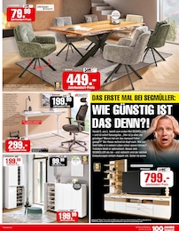 Tisch im Segmüller Prospekt Tisch im Segmüller Prospekt "100 Jahre Segmüller" auf Seite 3