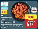 Gyros-Geschnetzeltes XXL Angebote von MEINE METZGEREI bei ALDI Nord Braunschweig für 4,79 €