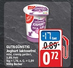 Joghurt laktosefrei bei EDEKA im Großbeeren Prospekt für 0,72 €