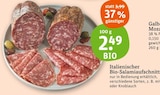 Italienischer Bio-Salamiaufschnitt Angebote bei tegut Coburg für 2,49 €