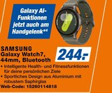 expert Bühl - Galaxy Watch7, 44mm, Bluetooth Angebot im Prospekt Galaxy Watch7, 44mm, Bluetooth bei expert im Bühl Prospekt für 244,00 €