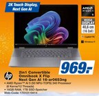2in1 Convertible Omnibook X Flip Next Gen AI 16-ar0653ng Angebote von HP bei expert Ravensburg für 969,00 €