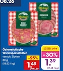 Aktuelles Österreichische Wurstspezialitäten Angebot bei Netto Marken-Discount in Mönchengladbach ab 1,39 €