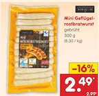 Aktuelle Bratwurst Angebote bei Netto Marken-Discount in Bottrop Aktuelles Mini Geflügelrostbratwurst Angebot bei Netto Marken-Discount in Bottrop ab 2,49 €