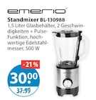 Standmixer BL-130988 im V-Markt Prospekt Standmixer BL-130988 von emerio im aktuellen V-Markt Prospekt für 30,00 €