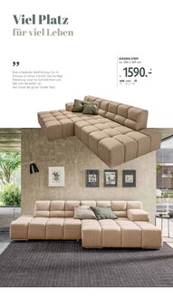 Couch im Polstermöbel Fischer Prospekt "Exklusives Wohndesign." mit 24 Seiten (Erlangen)