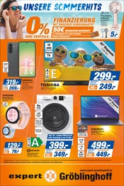 Aktueller expert Gröblinghoff Elektromarkt Prospekt in Birtlingen und Umgebung, "UNSERE SOMMERHITS" mit 8 Seiten, 11.07.2025 - 21.07.2025