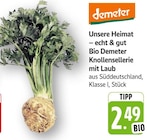 Bio Demeter Knollensellerie mit Laub bei EDEKA im Obertshausen Prospekt für 2,49 €
