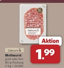 Aktuelles Mettwurst grob Angebot bei combi in Bremen ab 1,99 €