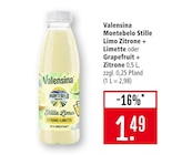Marktkauf Esslingen - Montebelo Stille Limo Zitrone + Limette Angebot im Prospekt Montebelo Stille Limo Zitrone + Limette bei Marktkauf im Esslingen Prospekt für 1,49 €