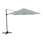 Parasol déporté 3,5 m GoodHome Brindisi coloris Aqua - GoodHome en promo chez Castorama Caen à 99,90 €