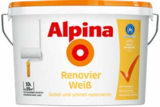Aktuelle Alpina Angebote bei Hagebaumarkt in Mönchengladbach Aktuelles Matte Innenfarbe Renovierweiß Angebot bei Hagebaumarkt in Mönchengladbach ab 26,99 €