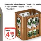 GLOBUS Offenbach - Mineralwasser Classic Angebot im Prospekt Mineralwasser Classic bei GLOBUS im Offenbach Prospekt für 4,49 €