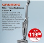 Aktuelles Akku-/ Handstaubsauger VCH 9932 Angebot bei V-Markt in München ab 119,00 €