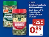Gefriergetrocknete Salatkräuter von Le Gusto im aktuellen ALDI SÜD Prospekt für 0,89 €