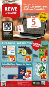 REWE Duisburg Prospekt "Dein Markt" mit 29 Seiten