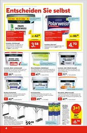 Wandfarbe im Hellweg Prospekt Robust und vielseitig auf S. 4