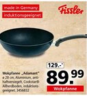 Wokpfanne „Adamant“ von Fissler im aktuellen Segmüller Prospekt für 89,99 €