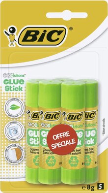 5 tubes de colle 8 gr - Géant Casino à Paris 5 tubes de colle 8 gr en promo chez Géant Casino Paris à 1,25 €