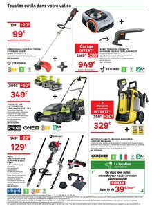 Promotion Electroménager dans le prospectus LEROY MERLIN, valable du 08/07/2026 au 04/08/2026 Promo Electroménager dans le catalogue LEROY MERLIN du moment à la page 10