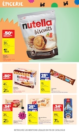 Promos Nutella dans le catalogue "LE MOIS MONOPOLY" de Carrefour Market Nutella en promo dans le catalogue Carrefour Market à la page 48