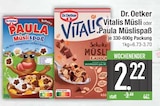 Vitalis Müsli von Dr. Oetker im aktuellen EDEKA Prospekt für 2,22 €