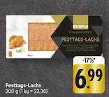 Festtags-Lachs bei EDEKA im Weilheim Prospekt für 6,99 €