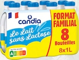 Le lait sans lactose à 1% de mg stérilisé uht ff - CANDIA dans le catalogue Intermarché Super