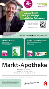 mea - meine apotheke Prospekt der KW 45 "Unsere November-Angebote" Aktueller mea - meine apotheke Prospekt "Unsere November-Angebote" Seite 1 von 4 Seiten