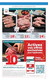 Viande en promo dans le catalogue Super U à la page 17