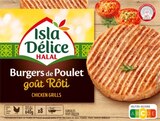 Burgers de poulet goût rôti halal - ISLA DÉLICE dans le catalogue Lidl
