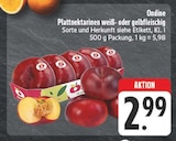 Plattnektarinen weißfleischig bei EDEKA im Iphofen Prospekt für 2,99 €