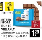 Alpenmilch Angebote von Ritter Sport bei EDEKA Bottrop für 1,11 €