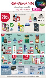 Aktueller Rossmann Drogerie-und-Parfuemerie Prospekt in Glückstadt und Umgebung, "Unsere Angebote" mit 23 Seiten, 25.08.2025 - 29.08.2025