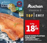 FILET DE SAUMON ATLANTIQUE à Auchan Supermarché dans Saint-Pierre-des-Corps FILET DE SAUMON ATLANTIQUE à Auchan Supermarché dans Saint-Pierre-des-Corps