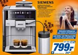 Kaffeevollautomat EQ6 plus extraKlasse TE657F03DE Angebote von Siemens bei expert Fellbach für 799,00 €