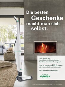 Vorwerk, DIE BESTEN GESCHENKE MACHT MAN SICH SELBST. für Berlin