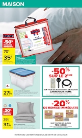 Promos Couette dans le catalogue "HAHA HALLOWEEN" de Carrefour Couette en promo dans le catalogue Carrefour à la page 59