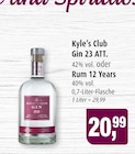 Aktuelle Havana Club Angebote bei Markant in Lübeck Aktuelles Kyle’s Club Gin 23 ATT. Angebot bei Markant in Lübeck ab 20,99 €