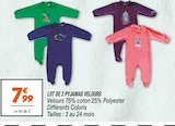 Lot de 2 Pyjamas Velours dans le catalogue Netto