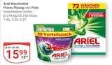 Waschmittel Pulver im Angebot bei GLOBUS in Zwickau Waschmittel Pulver Angebote von Ariel bei GLOBUS Zwickau für 15,99 €
