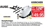 Dampfreiniger Angebote von Kärcher bei Herbrügger Unna für 149,95 €